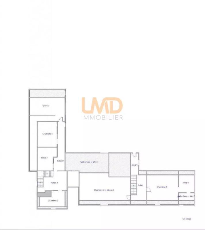 Maison chambre d'hôtes - 250 m² - 17 pièces