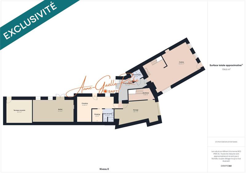 Maison - 246 m² - 8 pièces