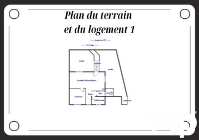 Maison - 80 m² - 4 pièces
