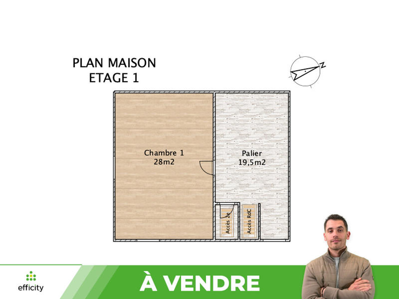 Maison de ville - 137 m² - 5 pièces