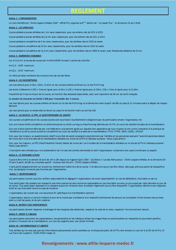 La Lespar'Run