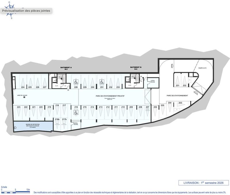 Parking / Garage - 805 m²