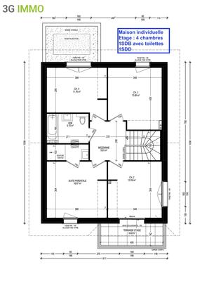 Maison - 145 m² - 5 pièces