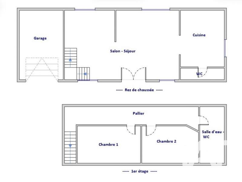 Maison - 89 m² - 4 pièces