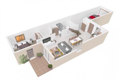 Maison - 85 m² - 4 pièces