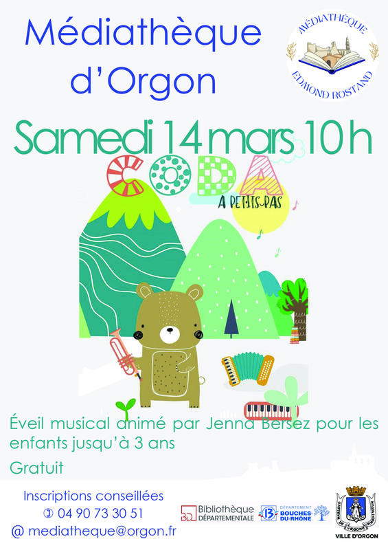 Eveil musical « Coda, à petits pas »