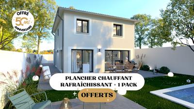 Maison - 80 m² - 4 pièces