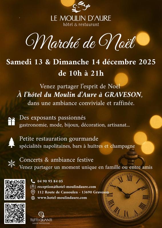 Marché de Noël au Moulin d'Aure