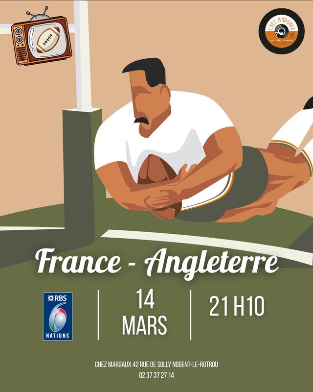 Soirée rugby chez Margaux / France - Angleterre