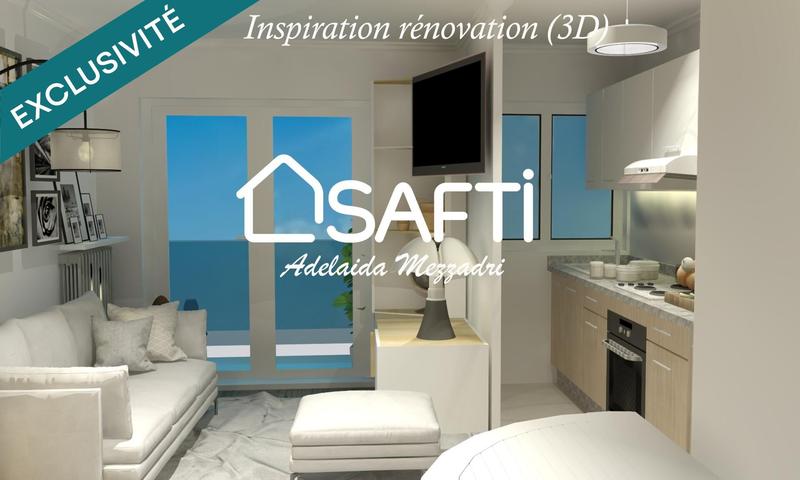 Appartement - 23 m² - 1 pièce