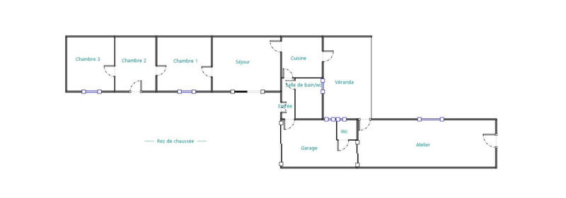 Maison - 99 m² - 5 pièces