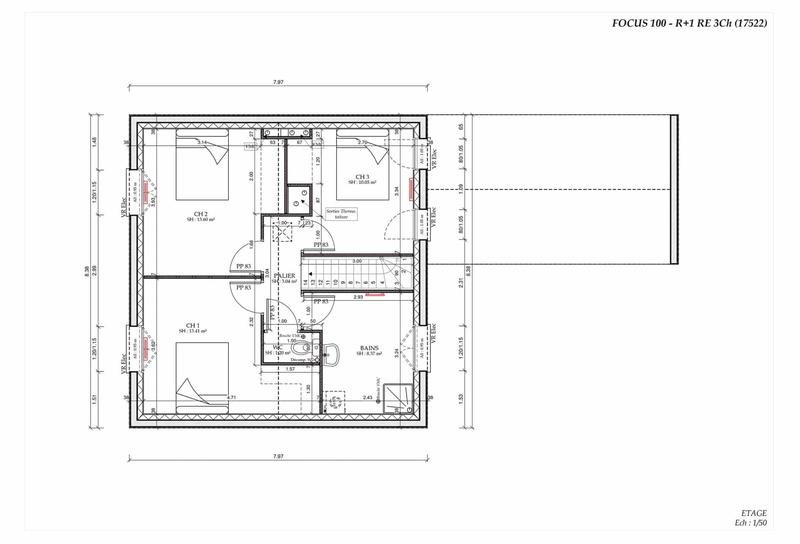 Maison - 101 m² - 4 pièces