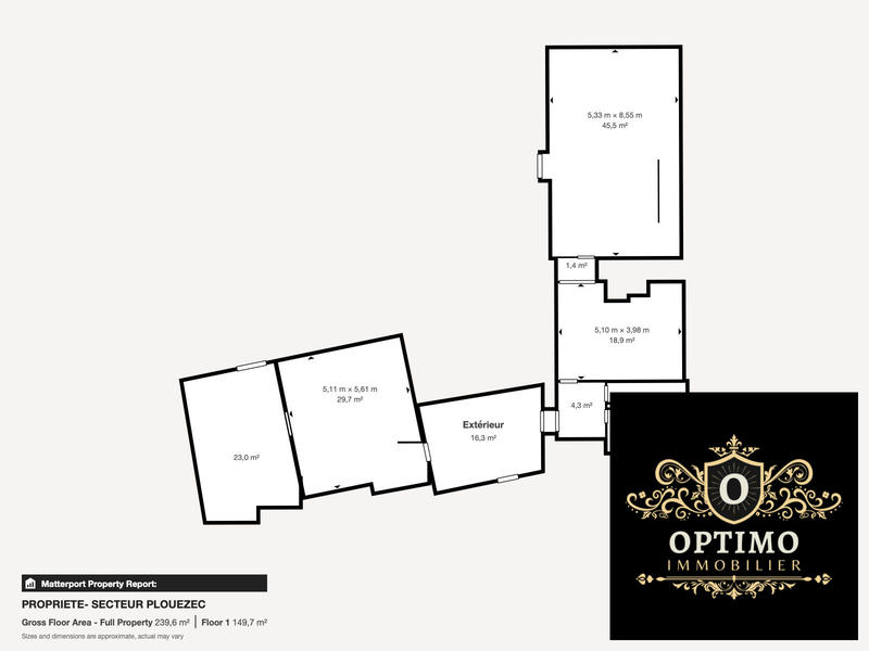 Maison ancienne - 155 m² - 5 pièces