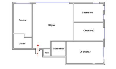 Appartement - 79 m² - 4 pièces