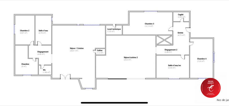 Villa - 145 m² - 6 pièces