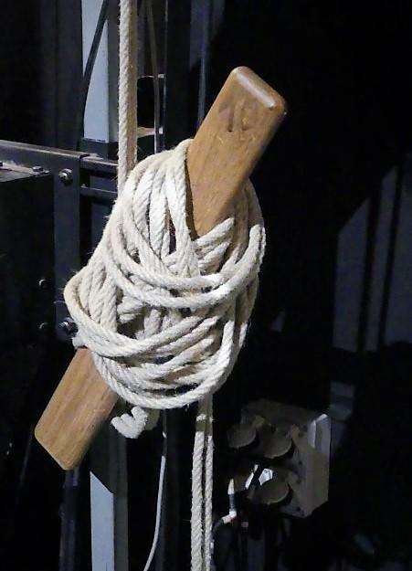 Visite guidée du théâtre de la halle au blé - la Flèche