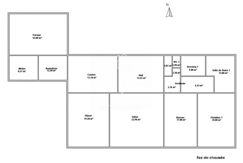 Maison - 241 m² - 7 pièces