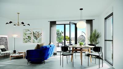 Appartement - 59 m² - 3 pièces