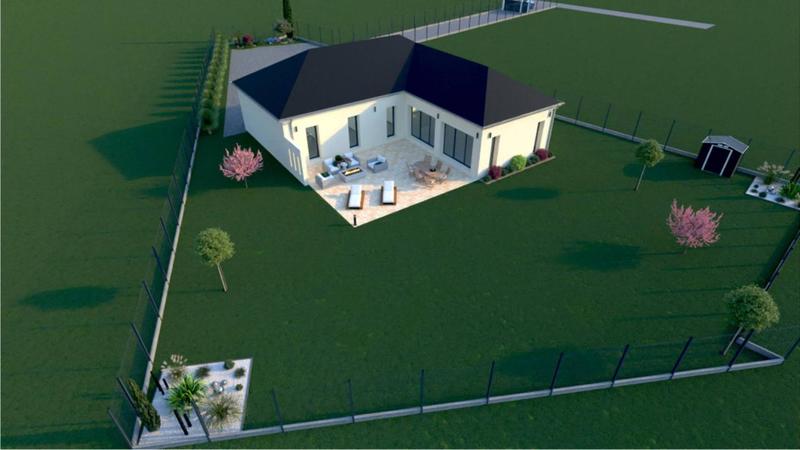 Terrain constructible - 1 252 m²