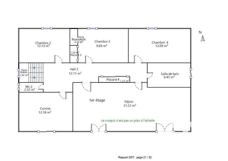 Maison - 141 m² - 6 pièces