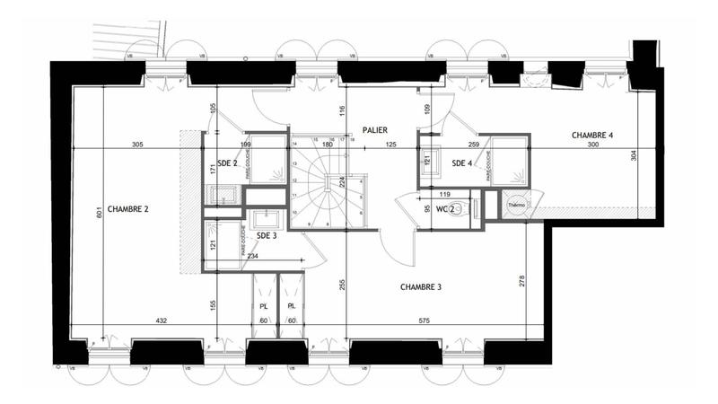 Duplex - 141 m² - 5 pièces