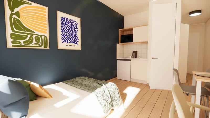 Appartement - 19 m² - 1 pièce