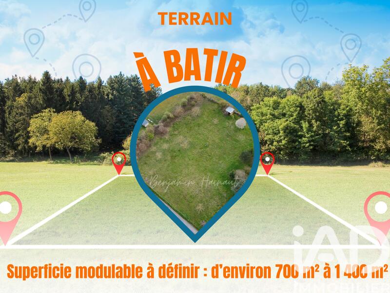 Terrain - 700 m²