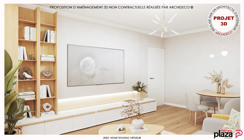 Appartement - 67 m² - 3 pièces