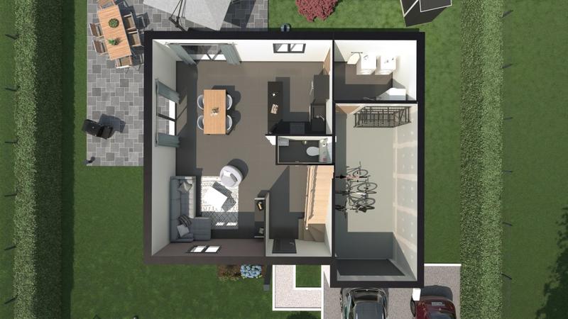 Maison - 90 m² - 4 pièces