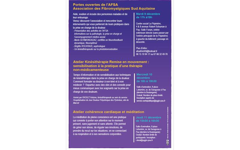 Rdv santé - Atelier cohérence cardiaque et méditation