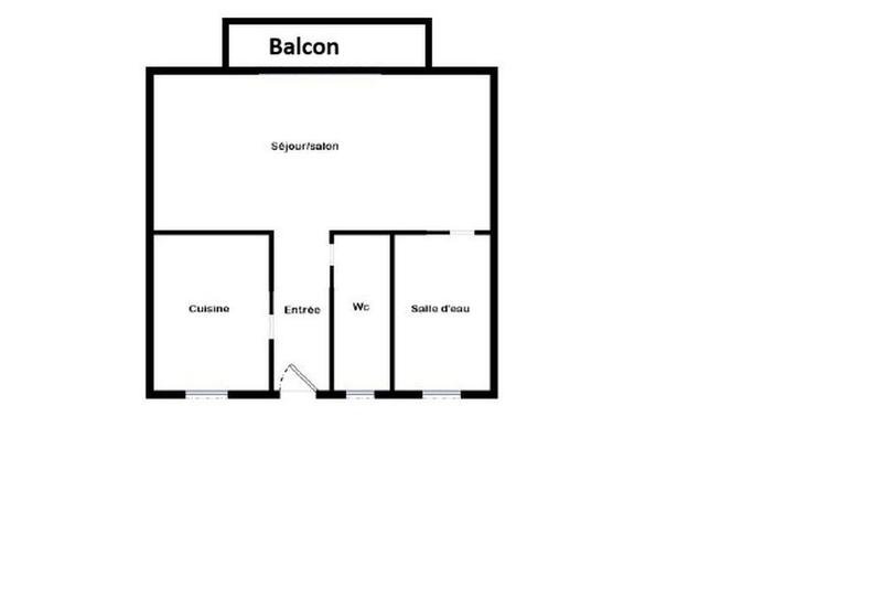 Appartement - 25 m² - 1 pièce