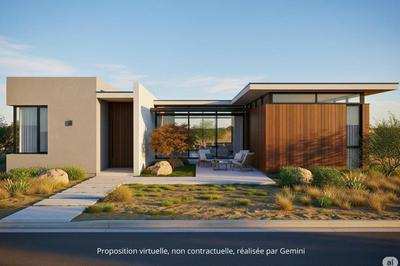 Terrain constructible - 1 100 m²