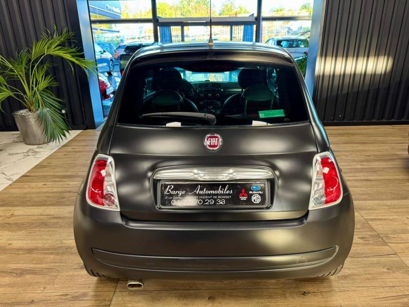 Fiat 500 1.2i 69ch s&amp;S Black Mat