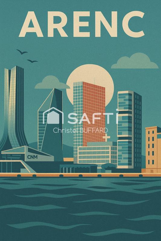 Appartement - 57 m² - 2 pièces