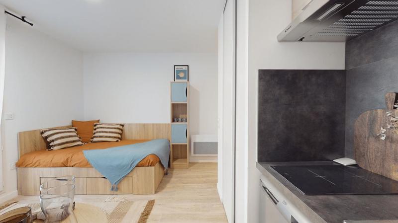 Studio - 17 m² - 1 pièce