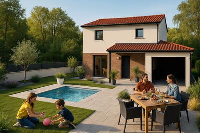 Maison - 80 m² - 4 pièces