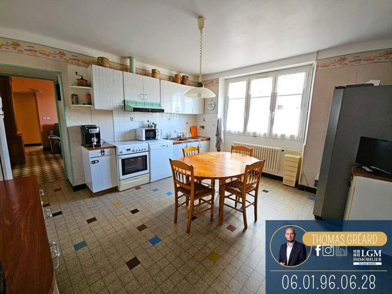 Corps de ferme - 130 m² - 6 pièces