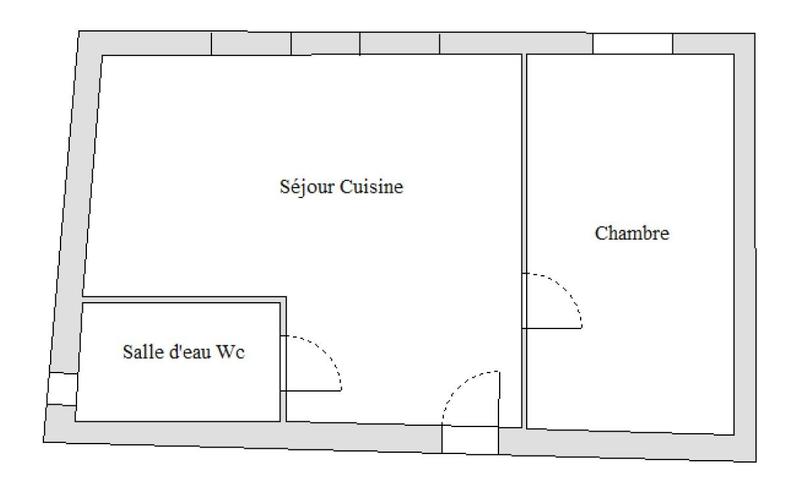 Appartement - 37 m² - 2 pièces