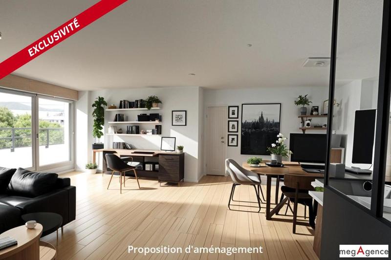 Appartement - 92 m² - 4 pièces