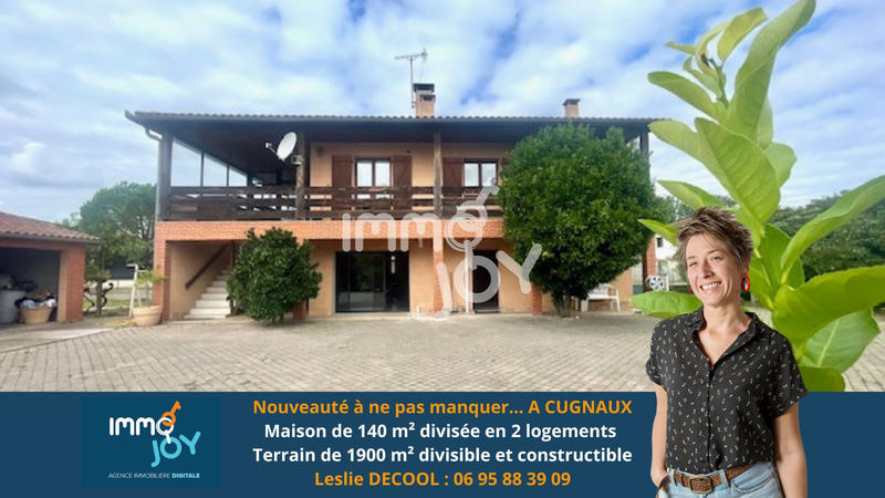Maison - 145 m² - 6 pièces