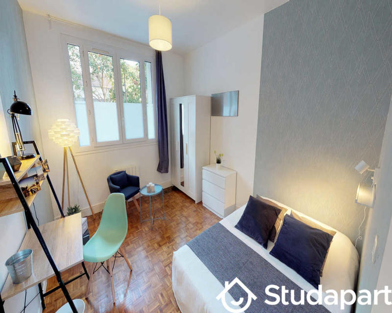 Chambre - 40 m² - 1 pièce