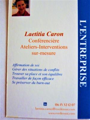 Eveil en soi Laetitia Caron