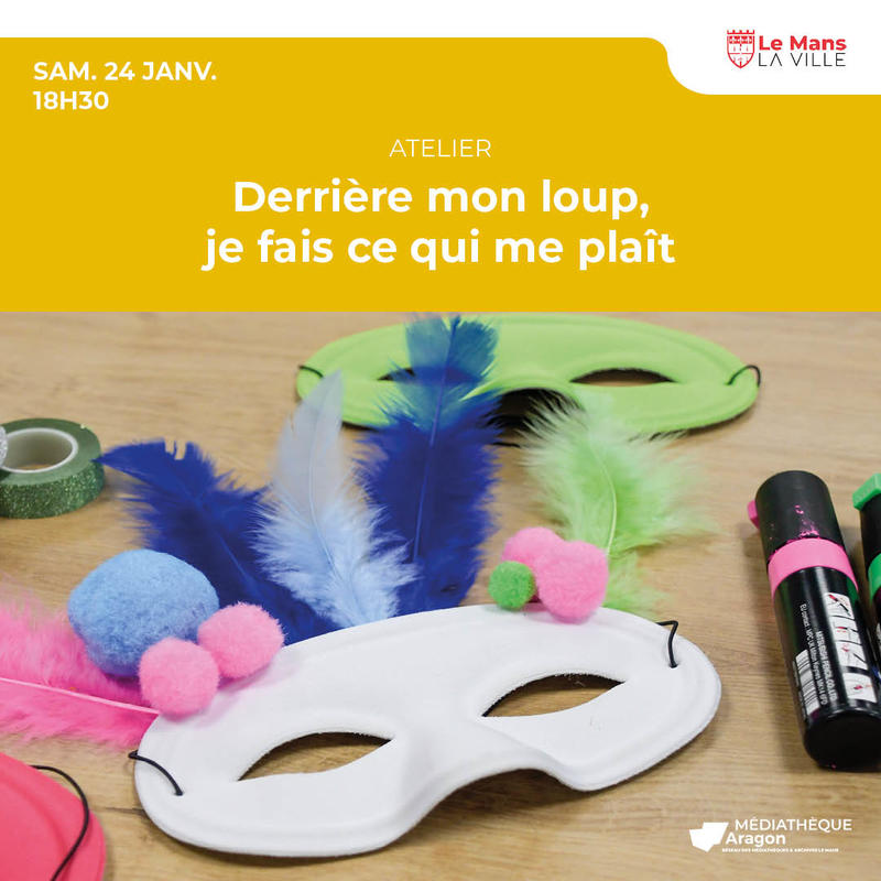 Derrière mon loup, je fais ce qui me plaît