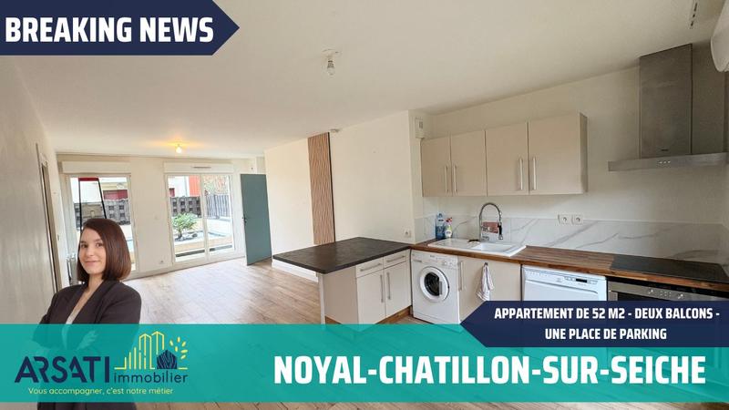 Appartement - 51 m² - 3 pièces