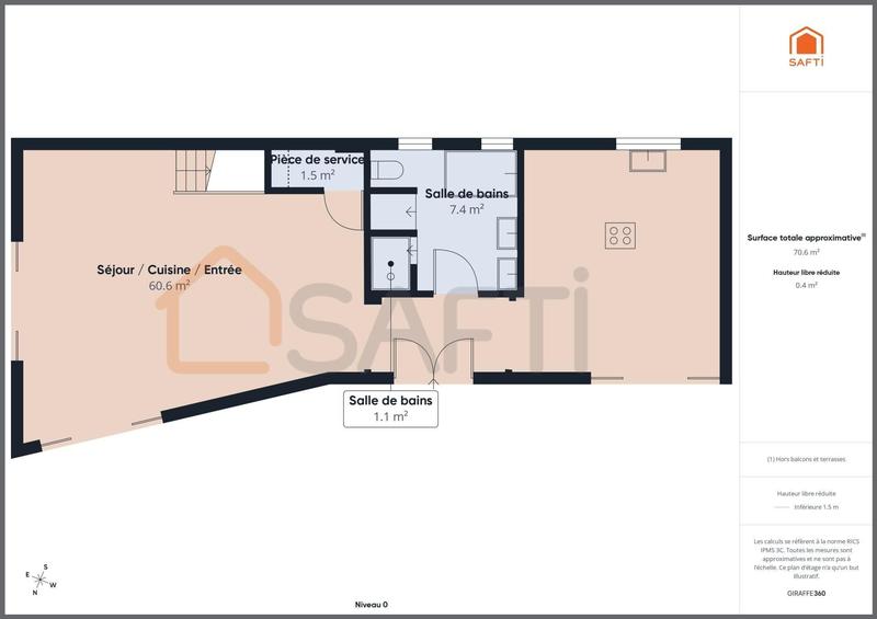 Maison - 101 m² - 6 pièces