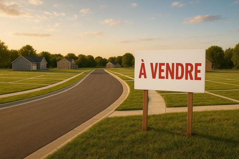 Terrain constructible - 430 m²