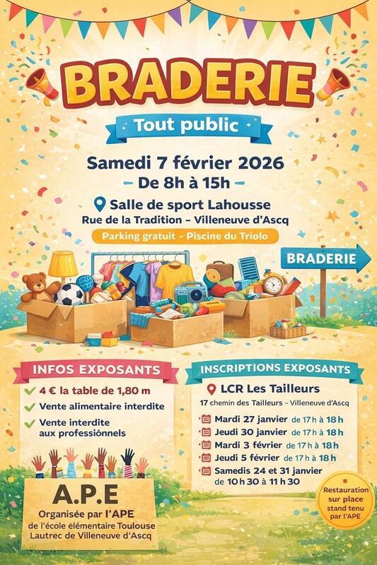 Bourse aux jouets - puériculture