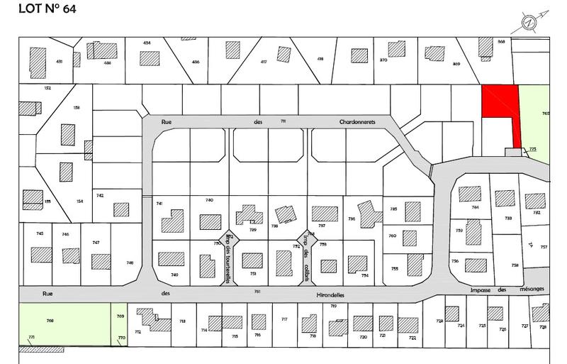 Terrain constructible - 525 m²