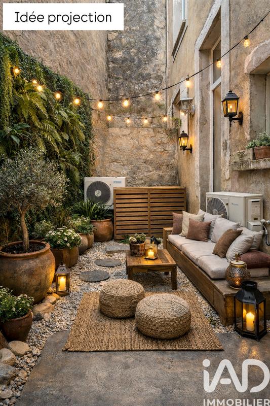 Maison de ville - 83 m² - 5 pièces