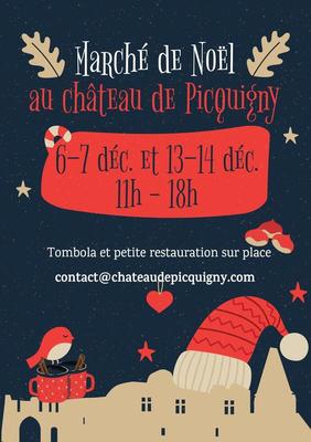 Marché de noël au château